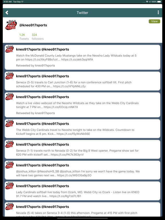 KNEO iPad screenshot 3 - Entertainment app