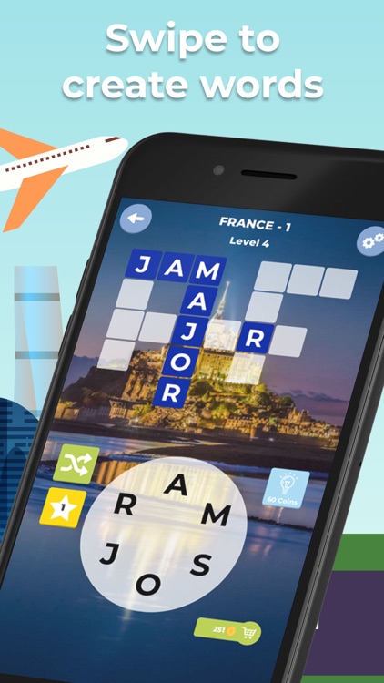 Word Travel: Crossword Puzzles
