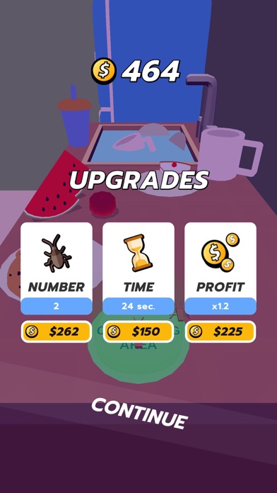 Screenshot #3 pour Crazy bugs steal your food
