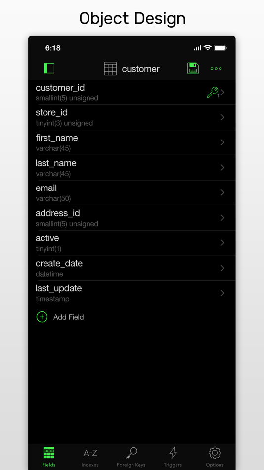 Navicat for MySQL - 2.4.2 - (iOS)