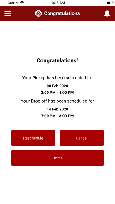 App screenshot