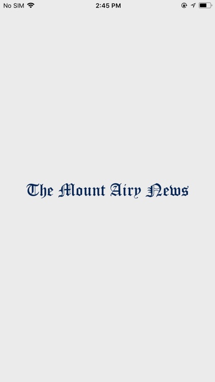 The Mount Airy News