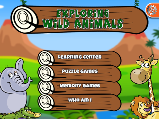 Screenshot #4 pour Exploring Wild Animals