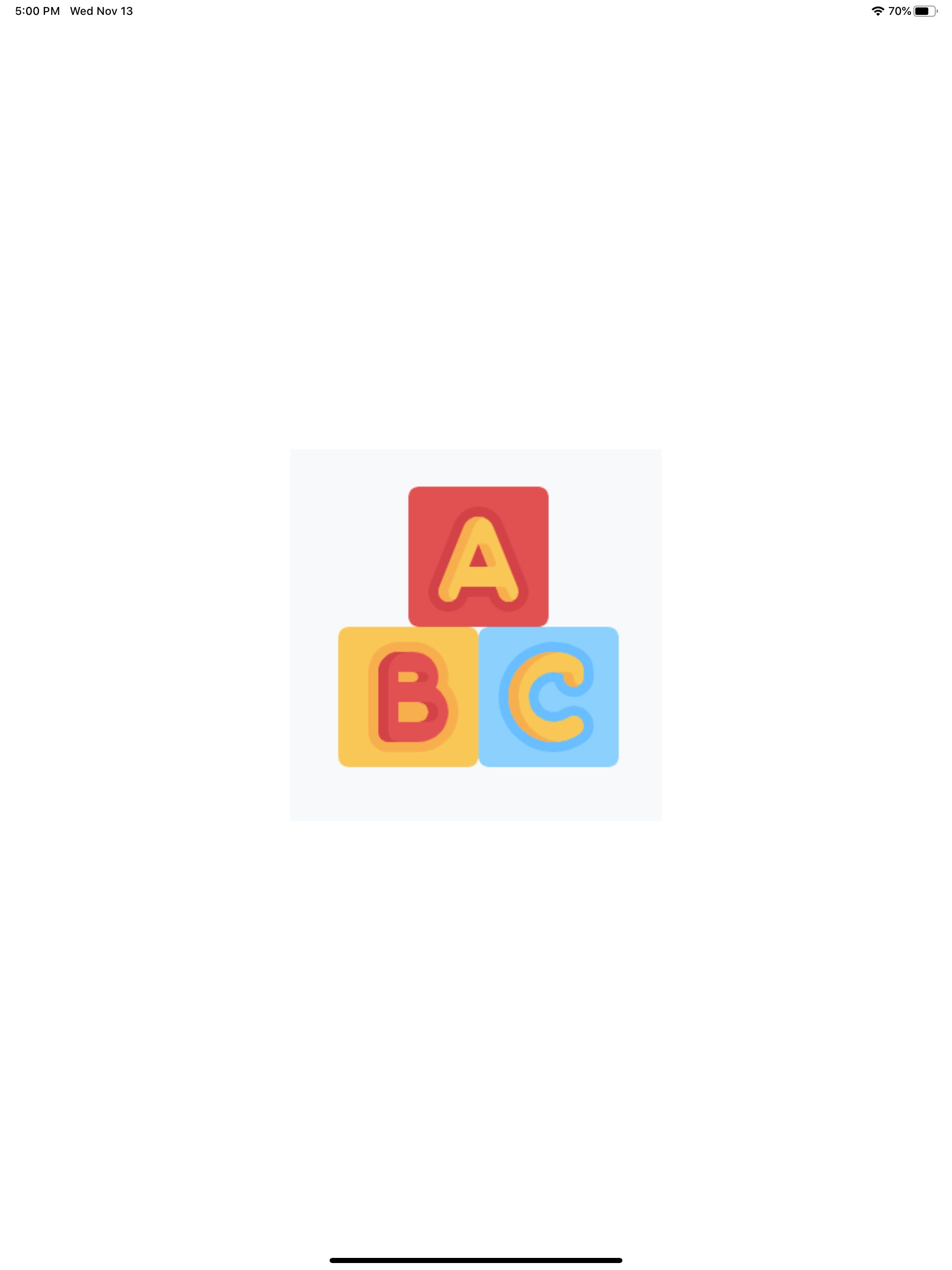 Alphabets Learning
