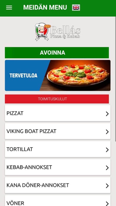 Pizzeria Bellas screenshot 2