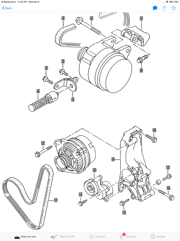 Seat parts and diagramsのおすすめ画像1