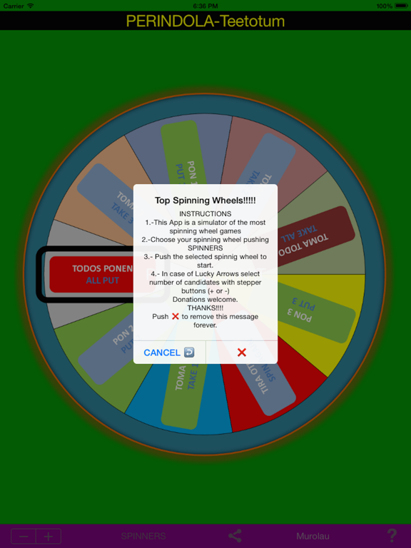 Screenshot #4 pour Top Spinning Wheels !!