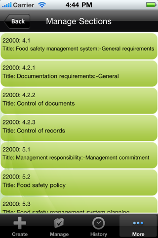 ISO 22000 Food Safety Audit - náhled