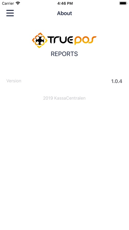 TruePOS Rapporter