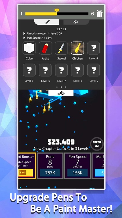 Idle Painter 3D-Low Poly&Tap screenshot-3