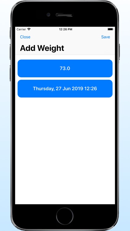 Your Average Weight Tracker