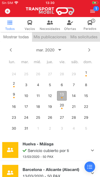 TransportMobil Screenshot
