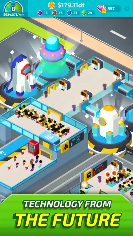 Space Inc: Idle Tycoon Game