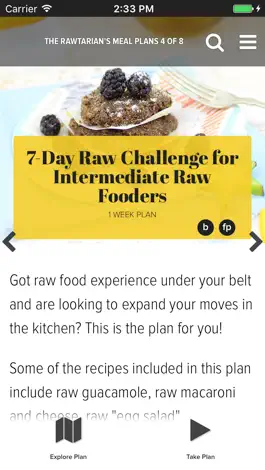 Game screenshot Rawtarian's Raw Meal Plans apk