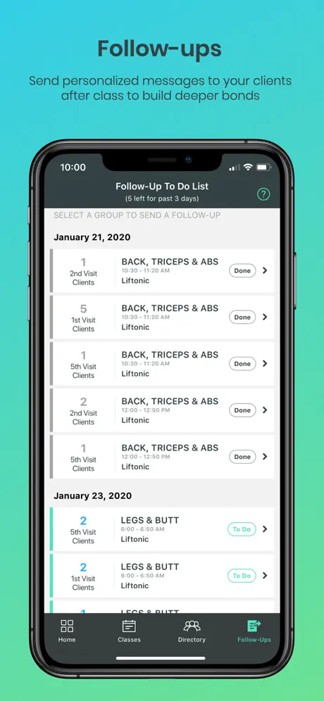 FitGrid Pro: For Instructors