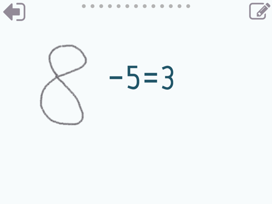 First Grade Math Trainer iPad screenshot
