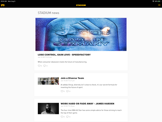 Screenshot #4 pour Stadium App