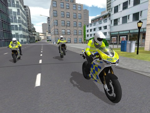 Police Motorbike Simulator 3Dのおすすめ画像5