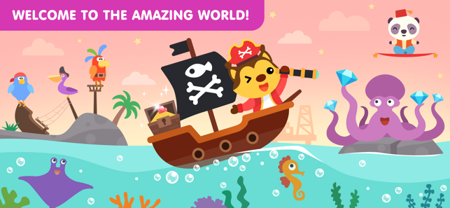 Boat and ship game for babies