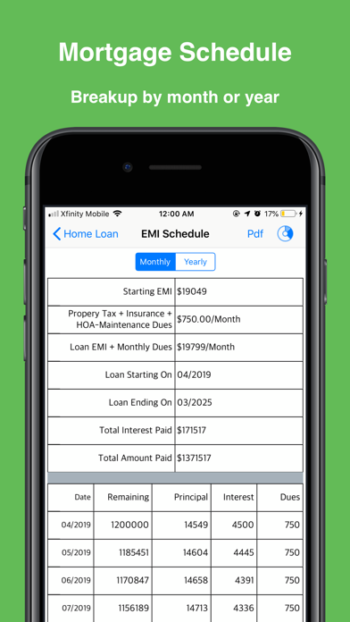 Screenshot #3 pour Loan  Calculator -