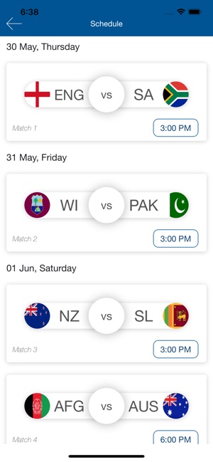 Worldcup Schedule 2019(圖2)-速報App