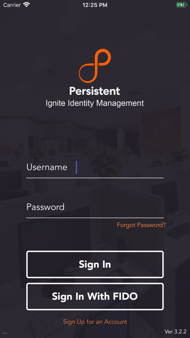 Ignite Identity Management iPhone screenshot 1 - Business app