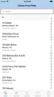 gluten free philly iphone screenshot 1