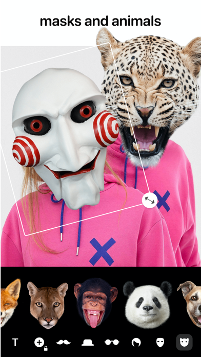 Poster: add stickers to photos Screenshot