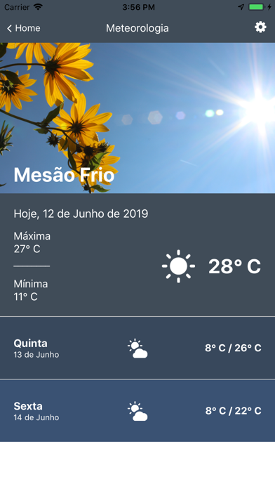 Mesão Frio App screenshot