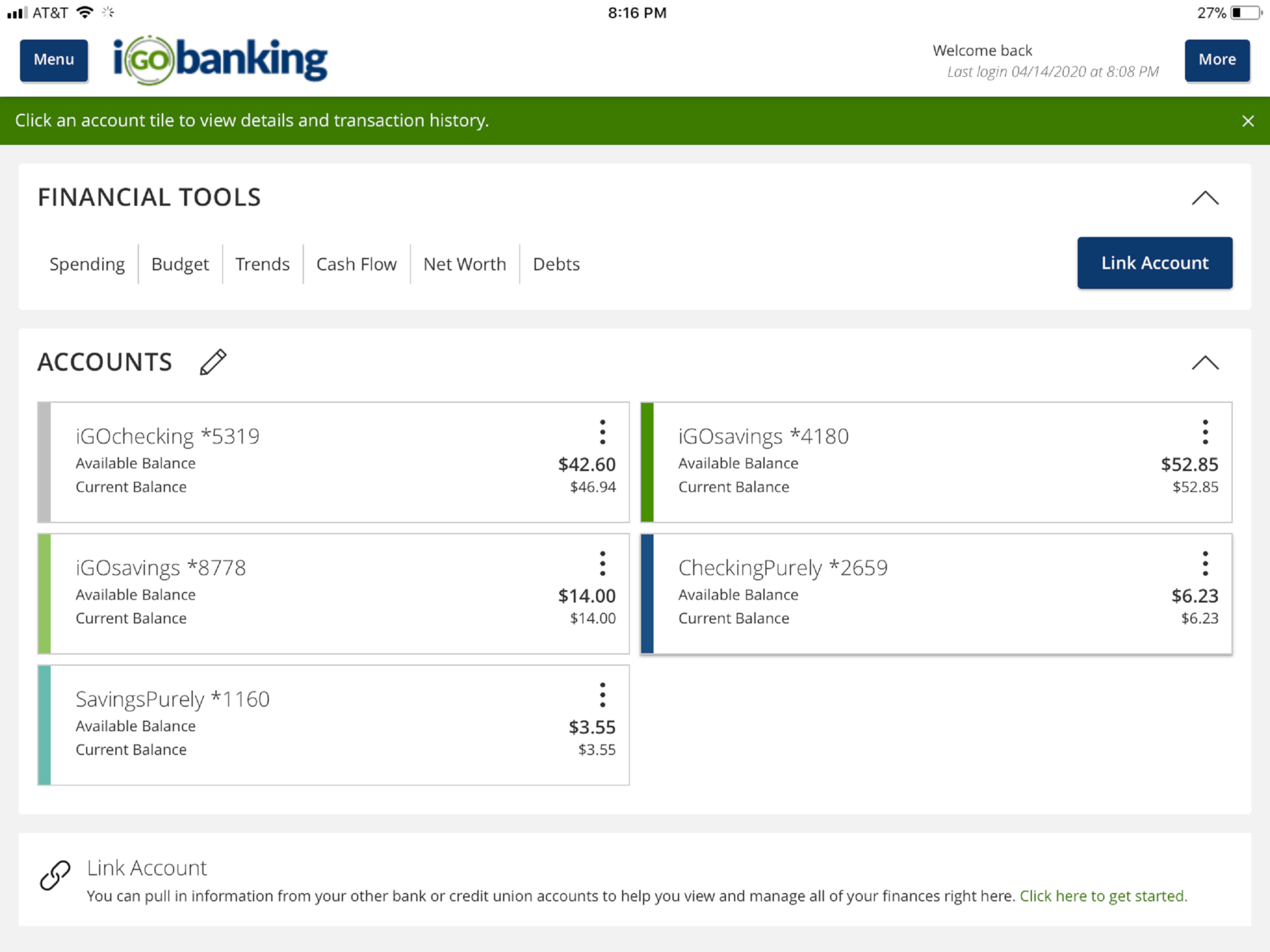 iGObanking Mobile Banking screenshot 6