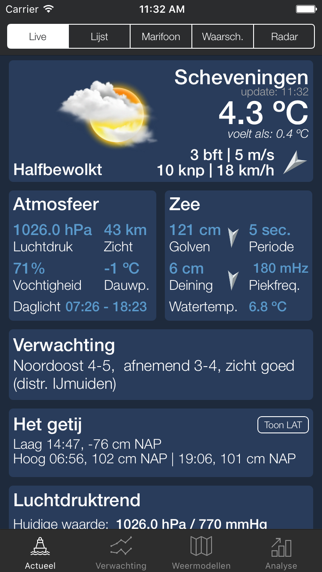 Sea Weather - Maritime app Screenshot