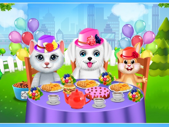 Screenshot #5 pour Puppy Surprise Tea Party Game