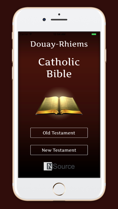 Douay - Rhiems Catholic Bible Screenshot