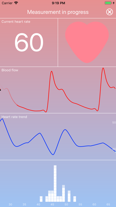 Screenshot #1 pour HEARTshape - Pulse and Fitness