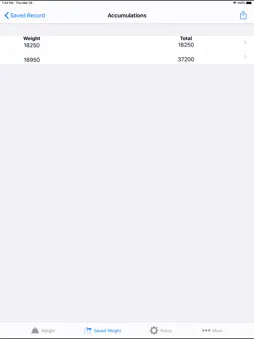 iExactWeigh screenshot 13