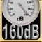 "DB160Meter" transforms the iPhone into a noise-meter with a display range up to 160 decibels 