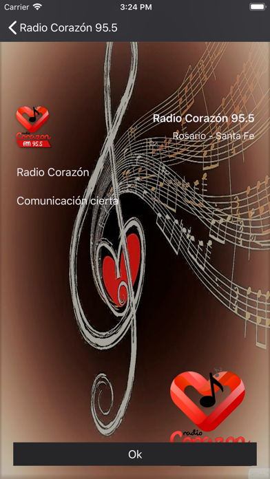 Screenshot #2 pour Radio Corazón 95.5