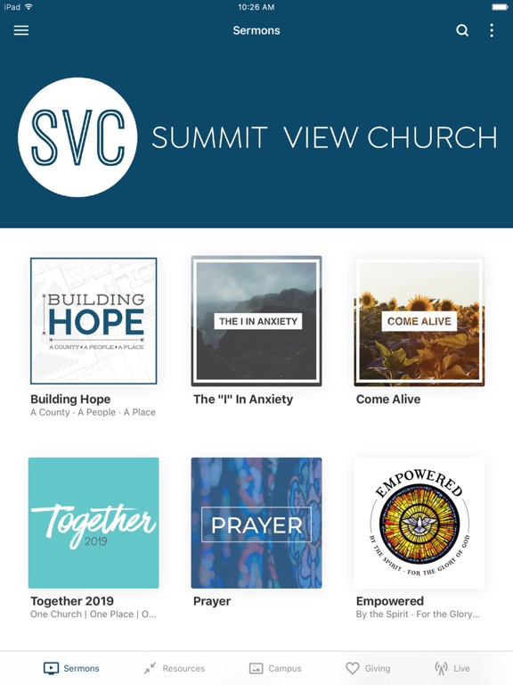 Screenshot #4 pour Summit View Church