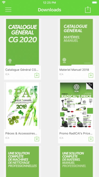 ICA Digital Catalogues