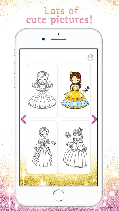 How to cancel & delete Princess Coloring Book Sparkle from iphone & ipad 3