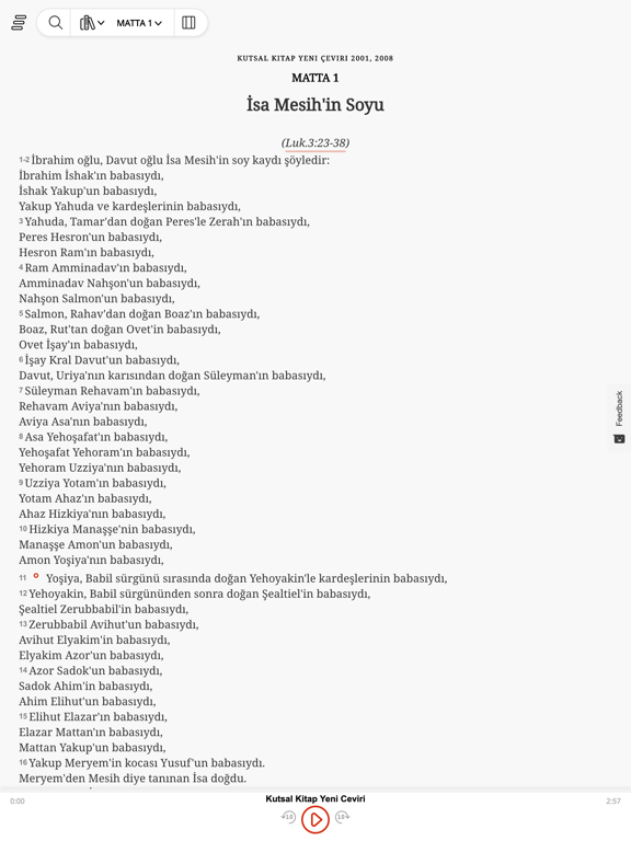 Screenshot #5 pour Kutsal Kitap