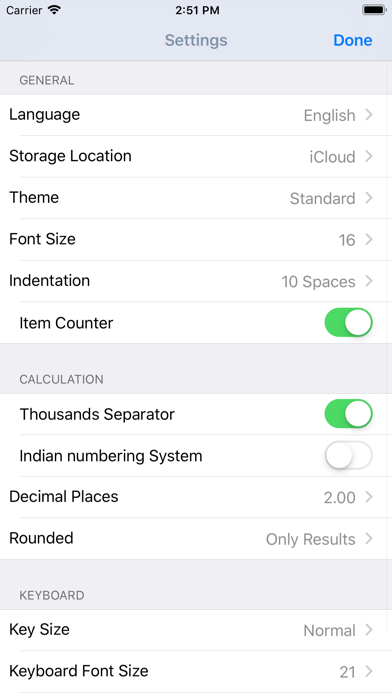 CalcTape Paper Tape Calculator Screenshot