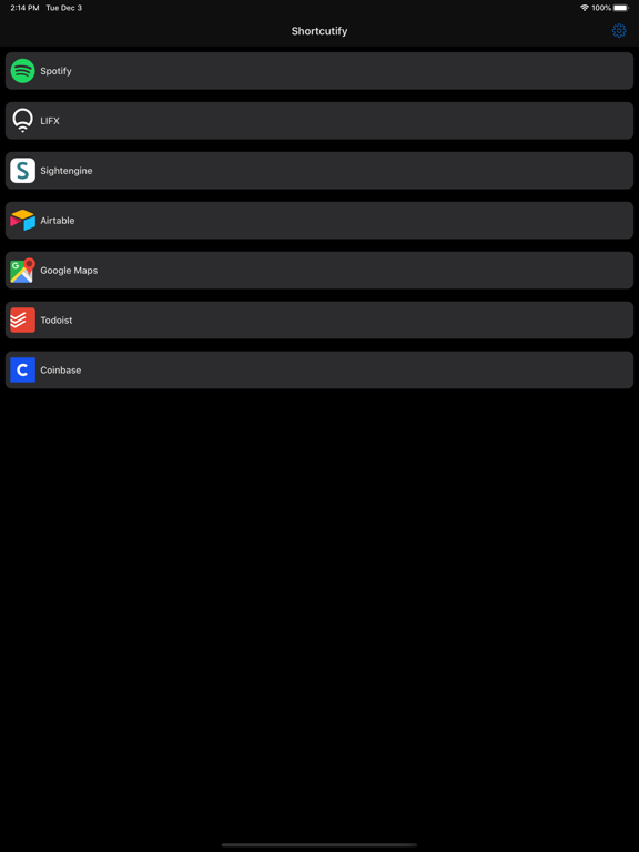 App screenshot
