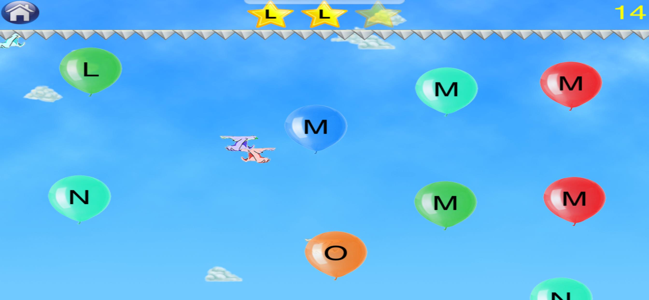 Up-Case Chase - Letter Trainer screenshot 4