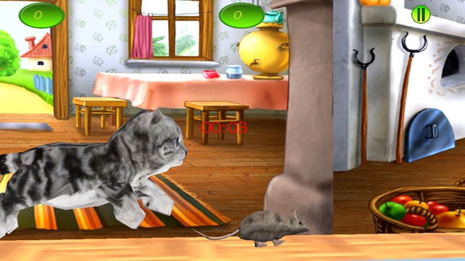 #1. Kitten Cat VS Rat Runner Game (iOS) 由: MUHAMMAD PARWANA