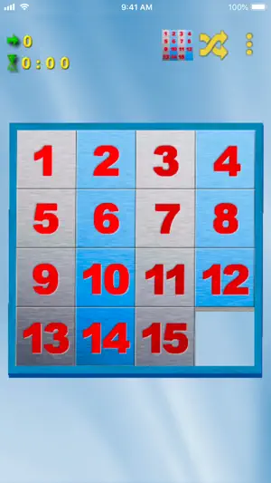 Fifteen puzzle! screenshot 4
