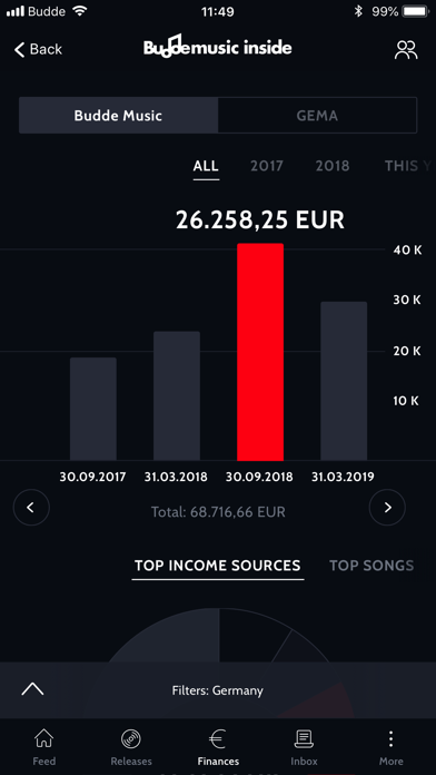 Budde Music Screenshot