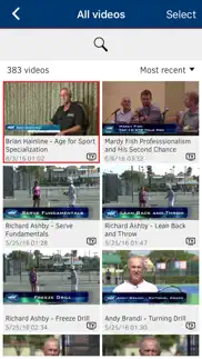 usta.tv iPhone Captures Décran 1