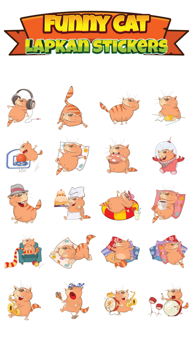 Screenshot #1 pour Sticker Me: Funny Cat