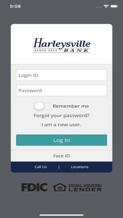 Harleysville Bank Mobile Screenshot